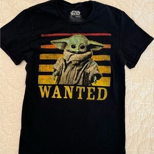 Star Wars Men’s Shirt YODA WANTED. Sze S